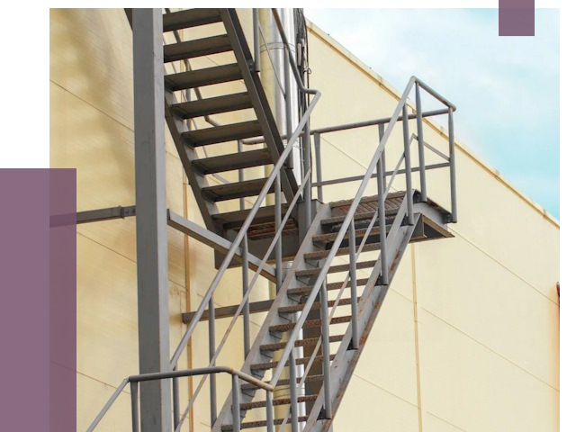 Пожарные лестницы в Азнакаеве от 12314 руб. — монтаж и продажа | ПРОЛЁТ-Знк