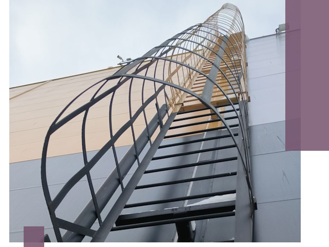 Изготовление и монтаж пожарных лестниц в Азнакаеве профессионально