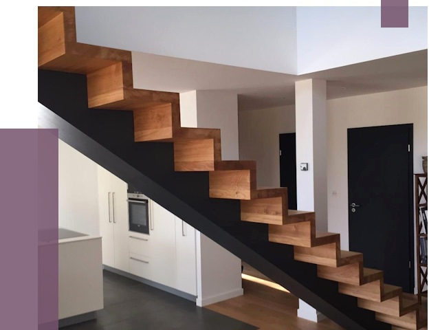 Изготовление деревянных лестниц в Азнакаеве от 87227 руб. | ПРОЛЁТ-Знк