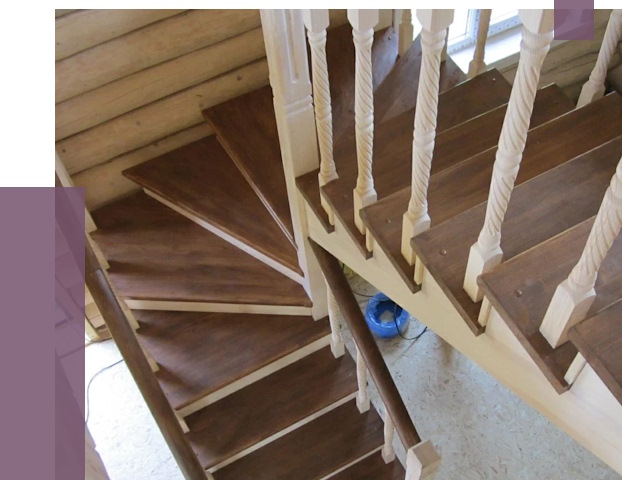 Реставрация деревянных лестниц в Азнакаеве от 4310 руб.