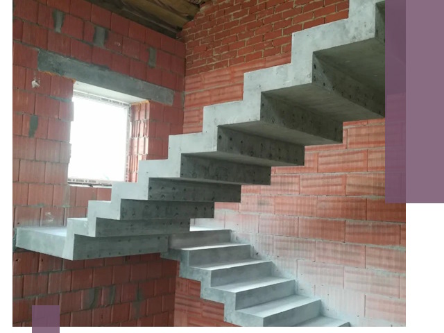 Бетонные лестницы под ключ в Азнакаеве: монтаж, демонтаж, ремонт