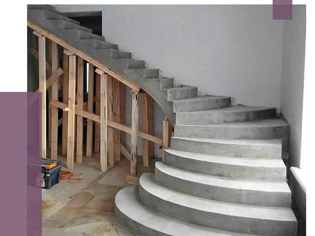 Изготовление бетонных лестниц под ключ в Азнакаеве от 20011 руб. | ПРОЛЁТ-Знк