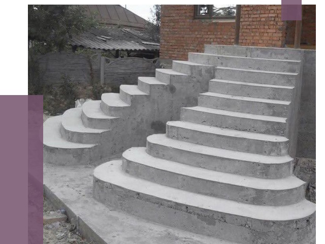 Монтаж бетонных лестниц в Азнакаеве от 4310 руб. 