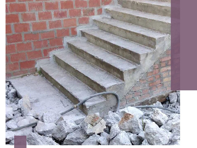 Демонтаж бетонных лестниц в Азнакаеве: быстро и безопасно