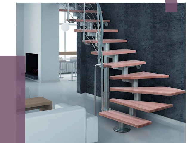 Модульные лестницы в Азнакаеве от 16932 руб. — купить в ПРОЛЁТ-Знк