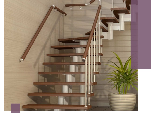 Изготовление модульных лестниц под ключ в Азнакаеве