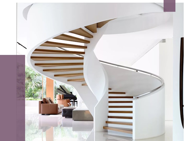 Винтовые лестницы в Азнакаеве под ключ от 48745 руб. | ПРОЛЁТ-Знк