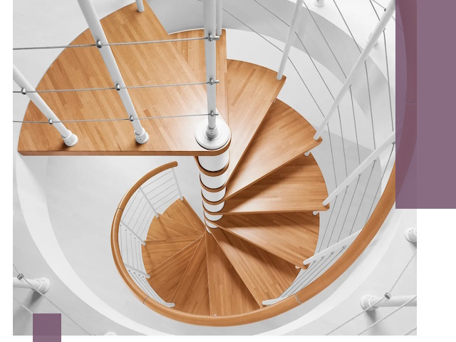 Изготовление винтовых лестниц под ключ в Азнакаеве