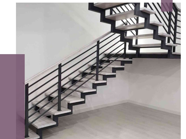 Лестницы на металлокаркасе под ключ в Азнакаеве от 12828 руб. | ПРОЛЁТ-Знк