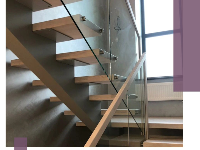 Изготовление лестниц на монокосоуре в Азнакаеве с монтажом и гарантией