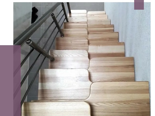 Лестницы гусиный шаг в Азнакаеве от 13084 руб. под ключ | ПРОЛЁТ-Знк