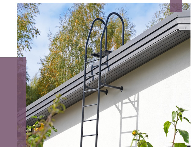 Лестницы на крышу в Азнакаеве от 19190 руб. — монтаж и монтаж ПРОЛЁТ-Знк