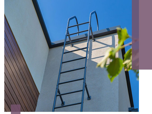 Лестницы на крышу в Азнакаеве — изготовление, монтаж, демонтаж