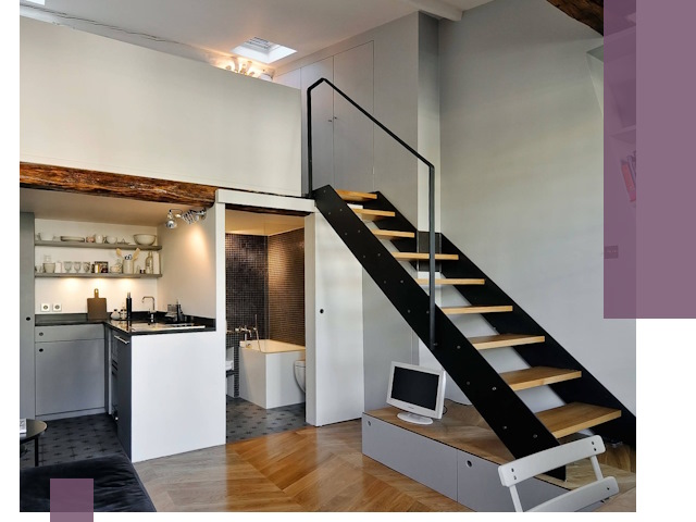 Лестницы на антресоль под ключ в Азнакаеве — изготовление и монтаж