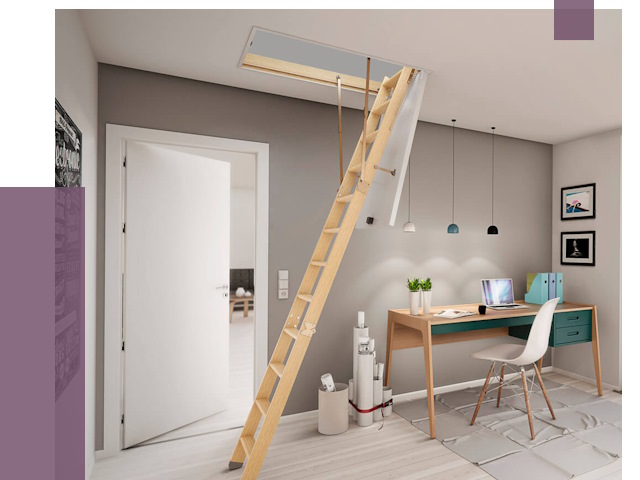 Чердачные лестницы в Азнакаеве — от 14623 руб. | ПРОЛЁТ-Знк