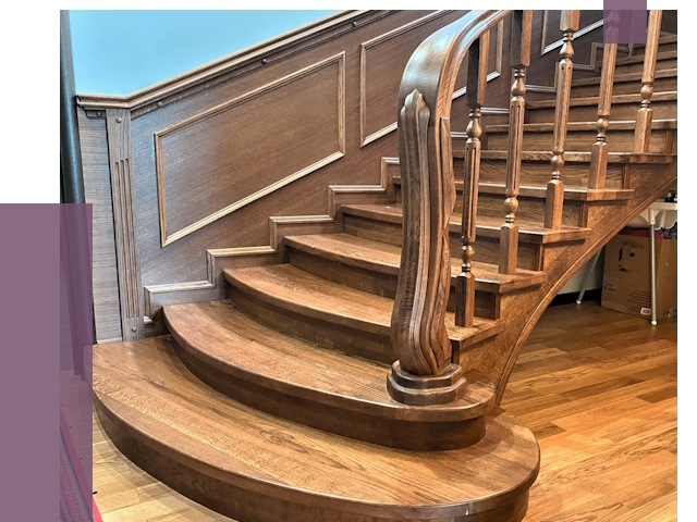 Дубовые лестницы под ключ в Азнакаеве от 177020 руб. — ПРОЛЁТ-Знк