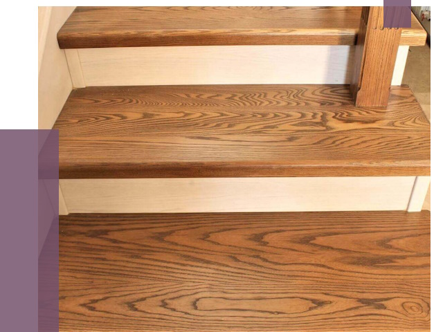 Буковые лестницы под ключ в Азнакаеве от 12571 руб.