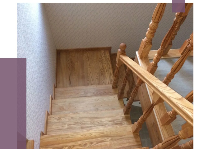 Сосновые лестницы в Азнакаеве под ключ от 8107 руб.  | ПРОЛЁТ-Знк