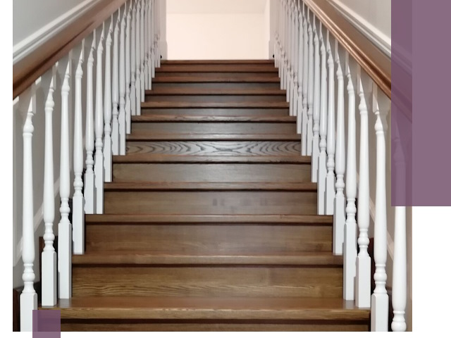 Лестницы из ясеня на заказ в Азнакаеве — изготовление и монтаж