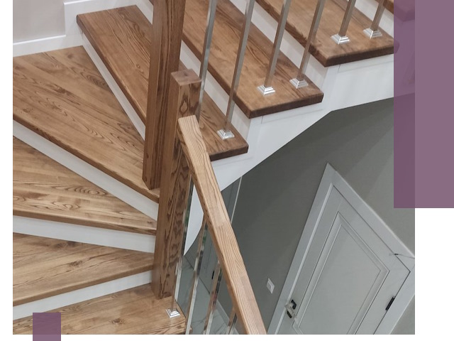 Обшивка металлических лестниц под ключ в Азнакаеве