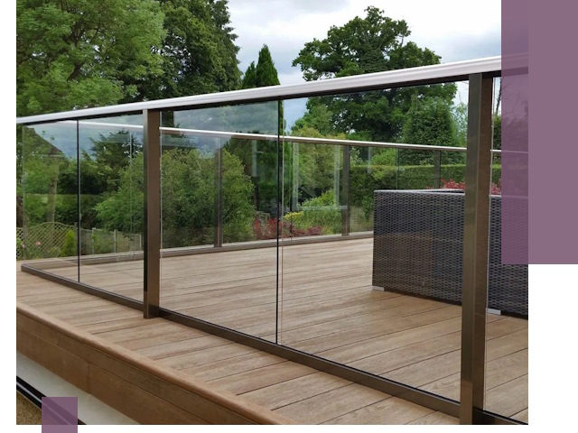 Алюминиевые перила на заказ в Азнакаеве — монтаж и гарантия