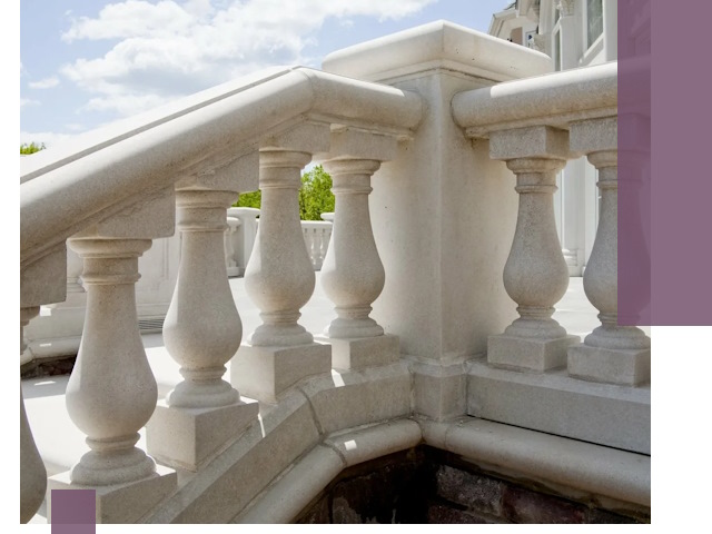 Балюстрады из металла и камня под ключ в Азнакаеве