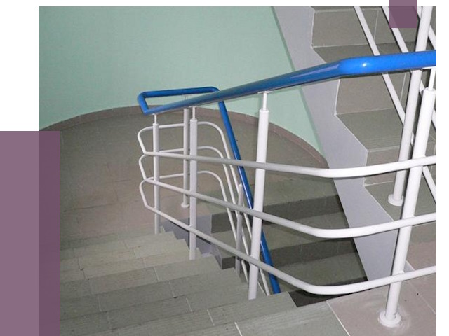 Перила в подъезде в Азнакаеве — установка и замена от 7440 руб. | ПРОЛЁТ-Знк