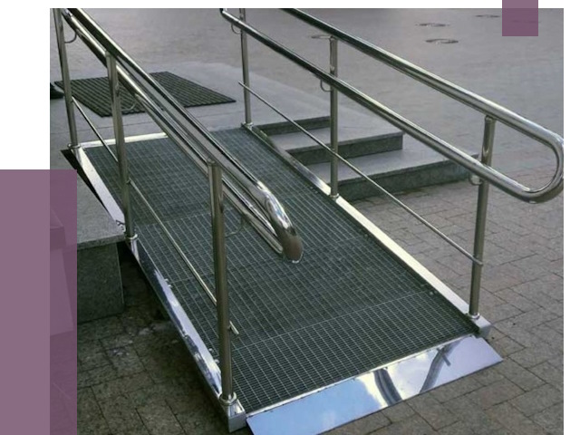 Монтаж пандусов для инвалидов в Азнакаеве от 8641 руб. под ключ | ПРОЛЁТ-Знк