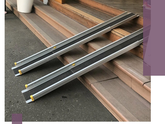 Телескопические пандусы под ключ в Азнакаеве — изготовление и монтаж