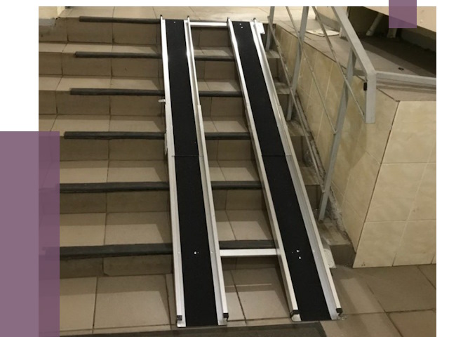 Установка пандуса в подъезд в Азнакаеве от 8004 руб. под ключ | ПРОЛЁТ-Знк