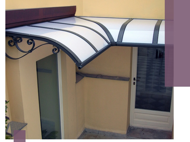 Монтаж козырьков любой сложности в Азнакаеве под ключ