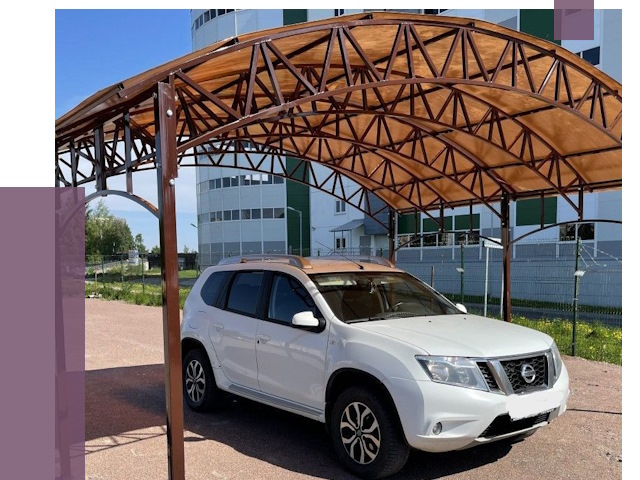 Недорогие навесы в Азнакаеве от 43100 руб. | ПРОЛЁТ-Знк