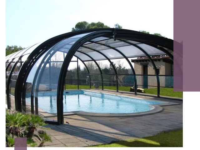 Навесы для бассейна в Азнакаеве: изготовление и монтаж под ключ