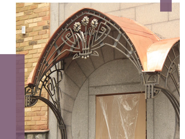 Арочные козырьки в Азнакаеве от 14623 руб. 