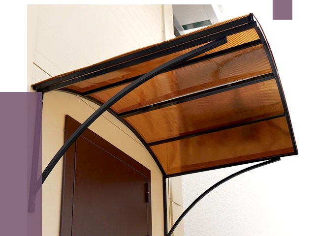 Недорогие козырьки в Азнакаеве от 7614 руб.  | ПРОЛЁТ-Знк