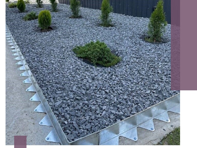 Оцинкованные металлические бордюры под заказ в Азнакаеве