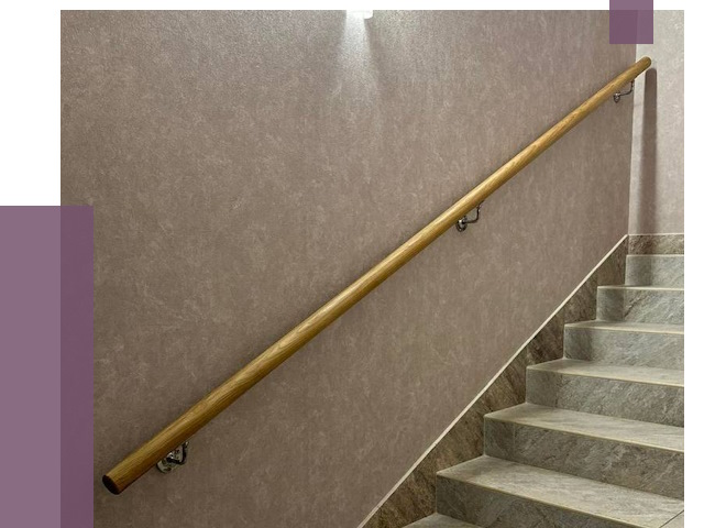 Пристенные поручни в Азнакаеве под ключ от 3951 руб. 
