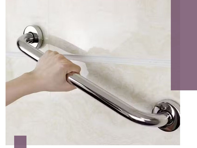 Монтаж поручней для инвалидов в Азнакаеве качественно и надежно