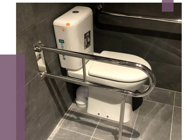 Поручни для санузлов в Азнакаеве от 4310 руб. | ПРОЛЁТ-Знк