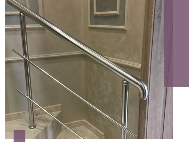 Демонтаж поручней из нержавейки профессионально в Азнакаеве